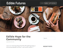 Tablet Screenshot of ediblefutures.org